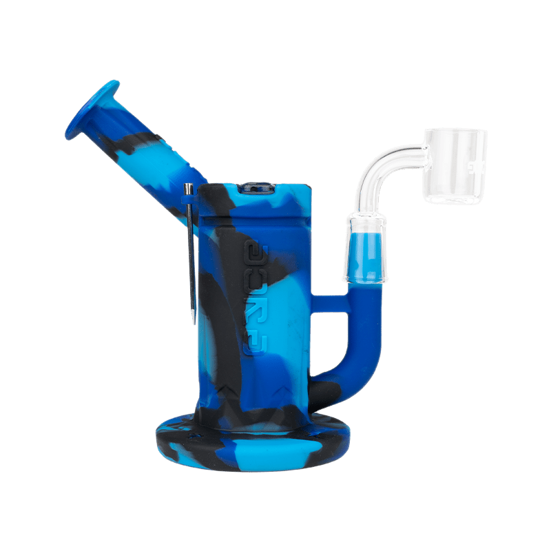 Silicone portable dab rig travel