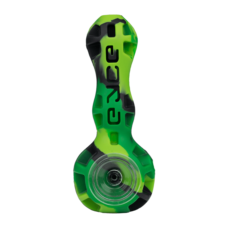 Silicone spoon pipe vs glass spoon