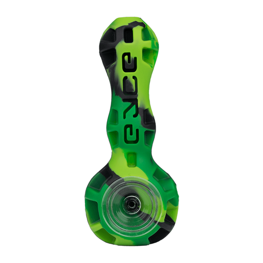 Silicone spoon pipe vs glass spoon