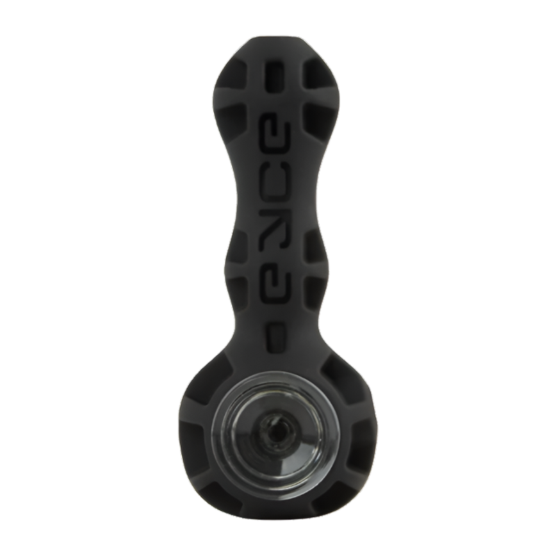 Eyce Spoon - Silicone Spoon Smoking Pipe - Silicone Pipe w/ Glass