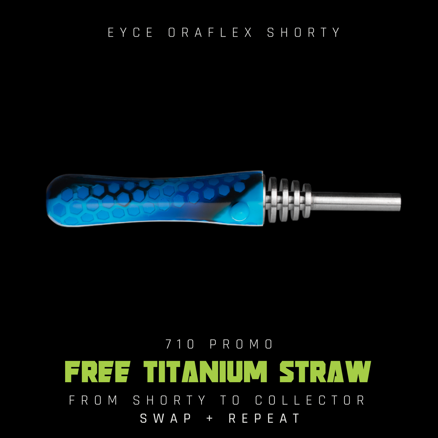 Eyce Oraflex Shorty + Titanium Straw Bundle