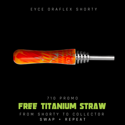 Eyce Oraflex Shorty + Titanium Straw Bundle