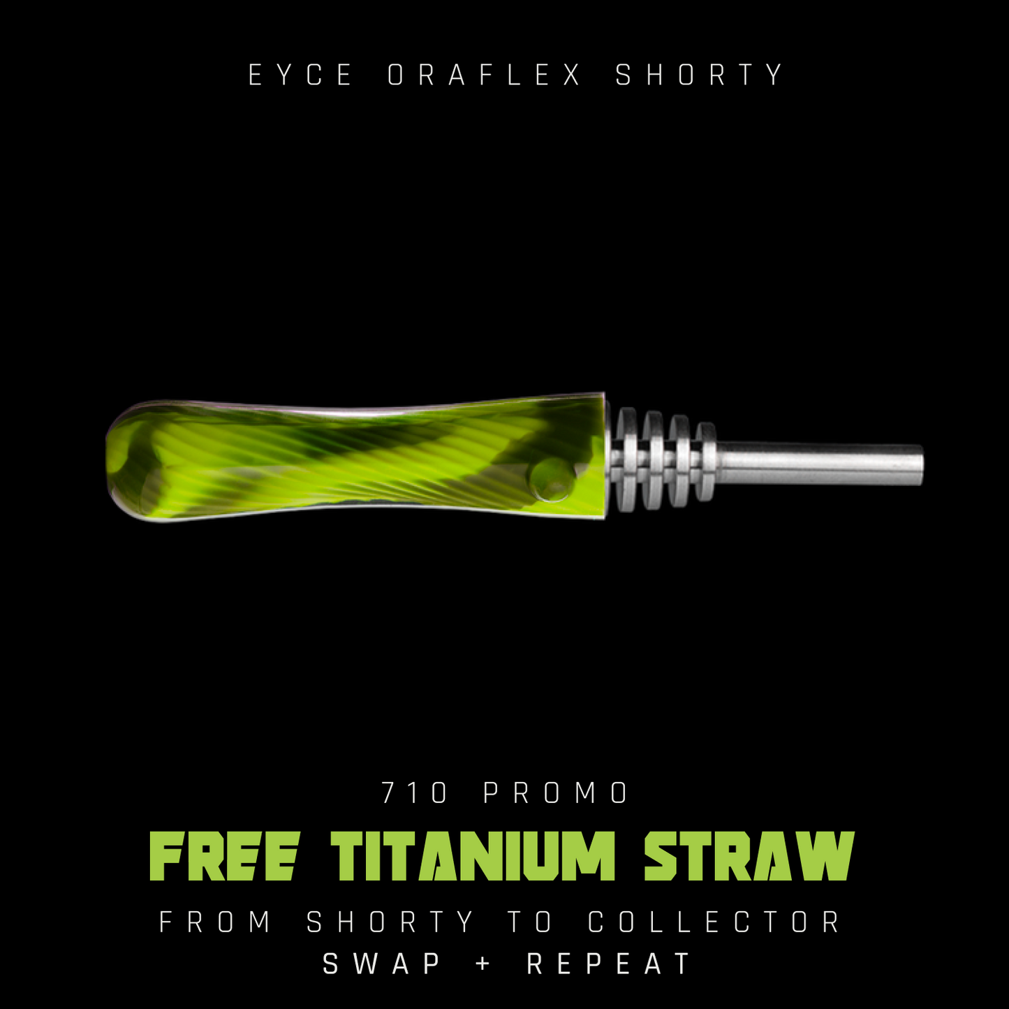 Eyce Oraflex Shorty + Titanium Straw Bundle