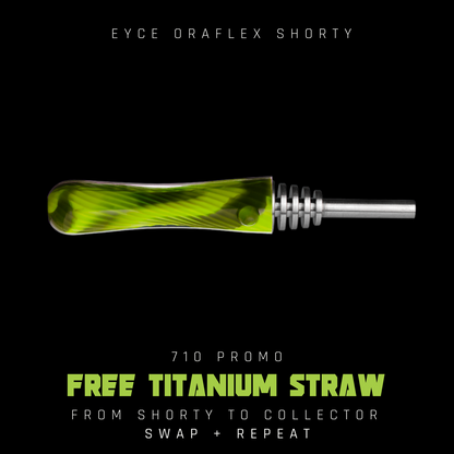 Eyce Oraflex Shorty + Titanium Straw Bundle
