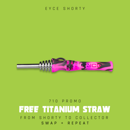 Mini Collector Bundle: Eyce Shorty + Titanium Straw