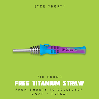 Mini Collector Bundle: Eyce Shorty + Titanium Straw